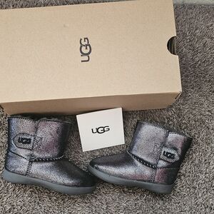 UGG Kids Glitter Boots - Black